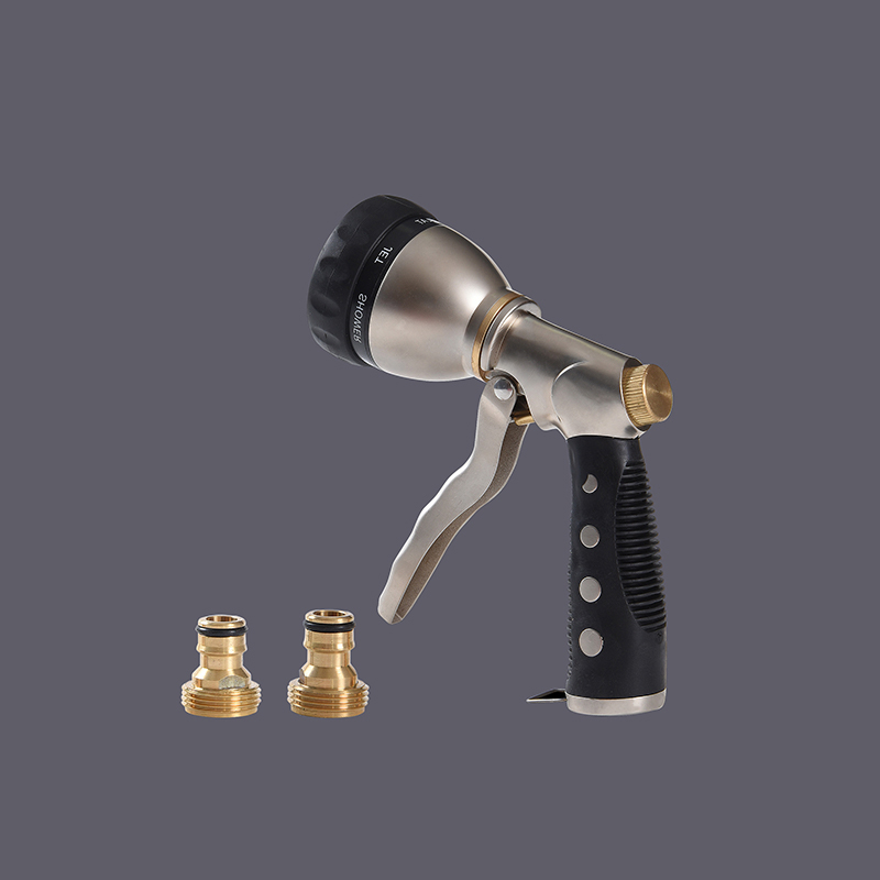 Trysky pre záhradné hadice s nastaviteľným prietokom